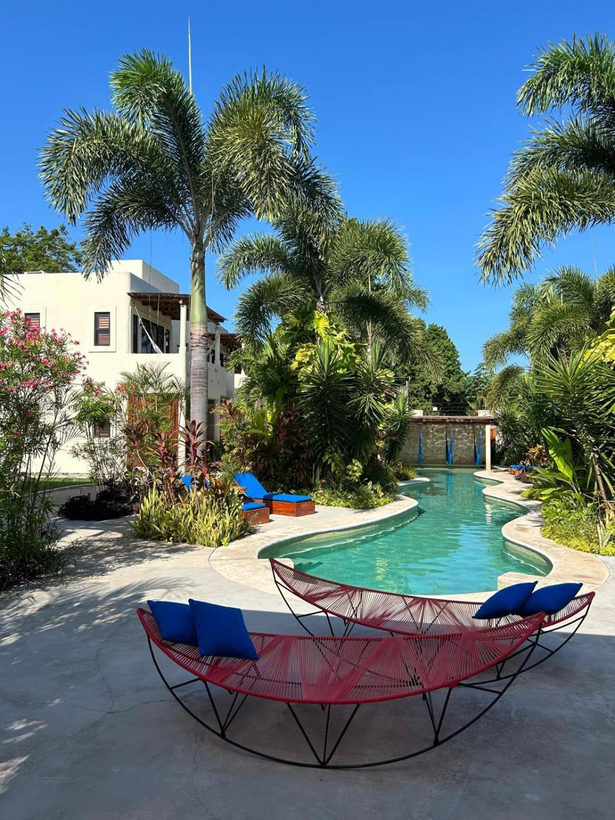 Blue Palm Bacalar Hotel Eksteriør billede