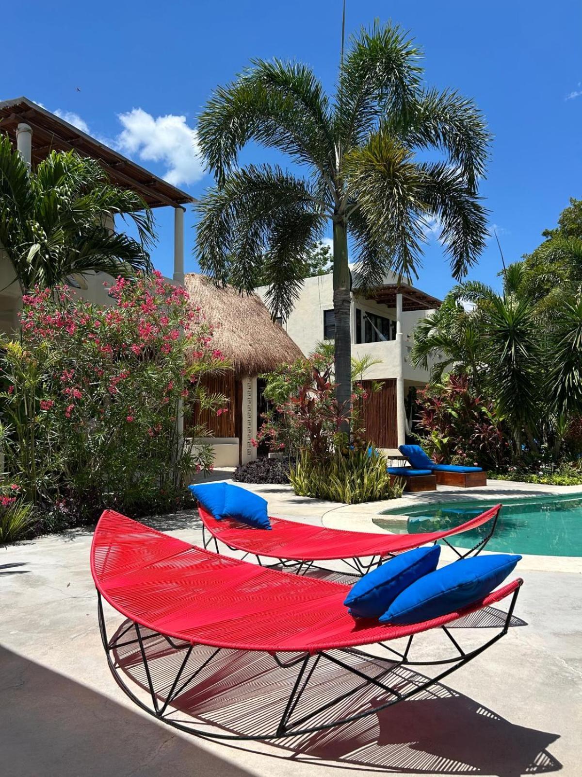Blue Palm Bacalar Hotel Eksteriør billede